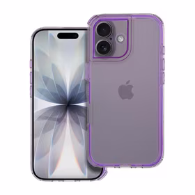 MATRIX CLEAR Dėklas telefonui IPHONE 17 šviesiai violetinis