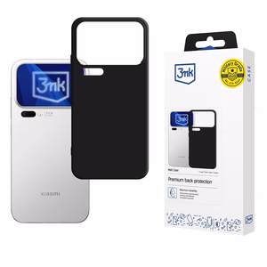 3mk Matinis Dėklas for Xiaomi 17 Pro Max - Matinis juodas