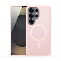 Dėklas Dux Ducis Yind MagSafe Samsung S948 S26 Ultra rožinis