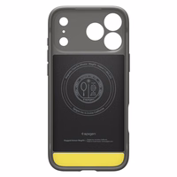 Spigen Rugged Armor Mag Magnetinis dėklas telefonui iPhone 17 Pro Max - pilka