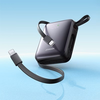 Išorinė baterija Power Bank Joyroom JR-PBF27 22.5W Mini 10000mAh juoda