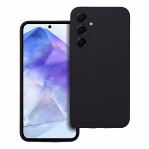 Silikoninis dėklas 2mm SAMSUNG A55 5G juodas