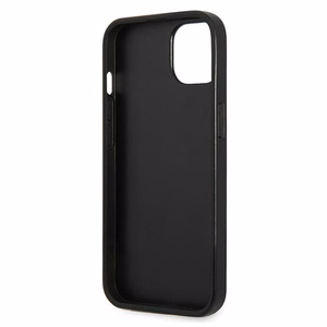 Чехол Karl Lagerfeld Karlimals Cardslot для iPhone 13 — чёрный
