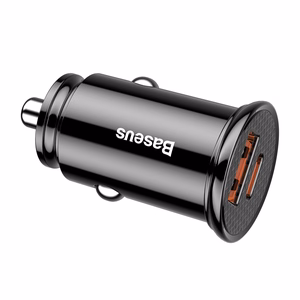 Baseus AB30BK mobile device charger Black Auto