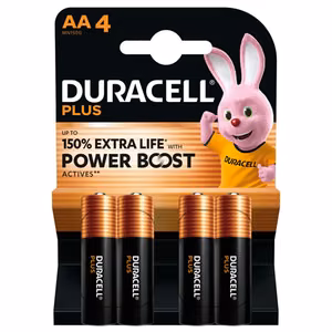 Duracell Plus Boost MN1500 BL4 AA 4 pc(s)