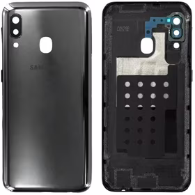 Galinis dangtelis Samsung A202 A20e 2019 Black originalus (used Grade A)