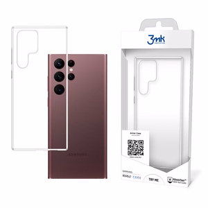 3mk Armor dėklas Samsung Galaxy S22 Ultra 5G - permatomas