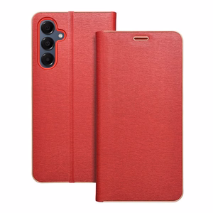 LUNA Book Gold dėklas telefonui SAMSUNG A16 5G raudonas