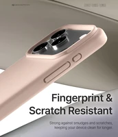 Dėklas Mercury Pure Magsafe Silicon Case Apple iPhone 17 Pro rožinio smėlio