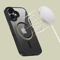 Tech-Protect MagMat Magnetinis dėklas telefonui iPhone 16 - skaidrus
