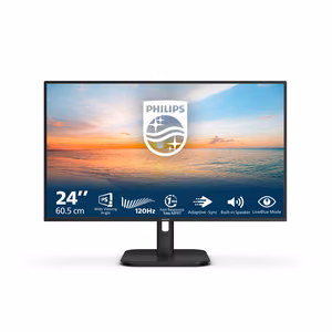 Philips 1000 series 24E1N1200A/00 monitorius 60,5 cm (23,8") 1920 x 1080 pikselių Full HD LCD juodas