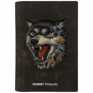 Nimmy Raptor Wolf чехол для паспорта/кошелёк - коричневый