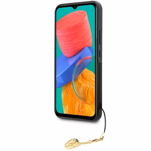 Guess GUHCSA34GF4GBR A34 5G A346 rudas/rudas kietas dėklas 4G Charms kolekcija