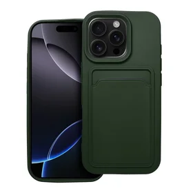 Dėklas telefonui CARD IPHONE 16 Pro žalias