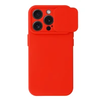 Camshield Soft dėklas telefonui Iphone 15 Pro Max raudona