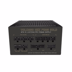 MODECOM Maitinimo blokai VOLCANO HEX GOLD 750W ATX3.1