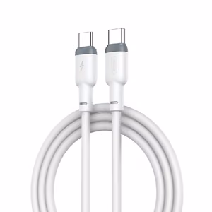 USB cable XO (NB208B) "USB-C to USB-C" (60W) 1m white