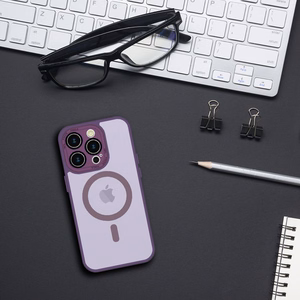 Tel Protect Magmat Dėklas Iphone 15 Pro violetinis