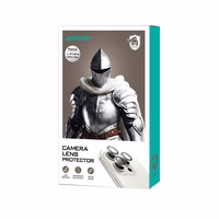 Joyroom JR-MFY0255 Apsauginis stiklas iPhone 16/16 Plus objektyvams - juoda