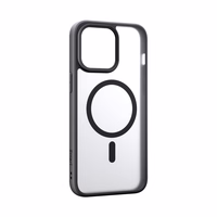 Etteri matinis Mag dėklas telefonui iPhone 15 Pro 6,1 (m) - juodas (m)