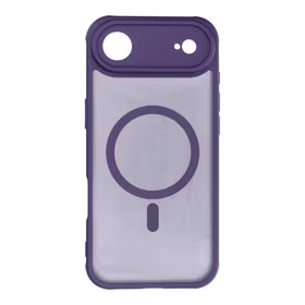 FULL MATTE MAG COVER dėklas telefonui suderinamas su Magnetiniu įkrovimu IPHONE 17 Air violetinė