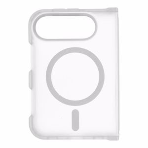 Skaidrus matinis Forcell F-Protect 4sD-i Smoke Hybrid Premium dėklas iPhone Duo, suderinamas su MagSafe