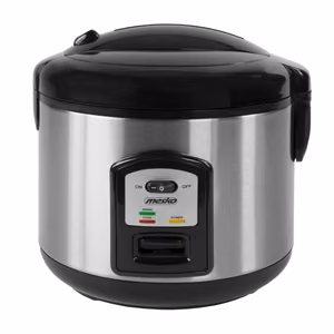Mesko MS 6411 – rice cooker, 1000 W, 1.5 L, stainless steel/black