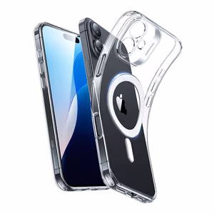 Zero Clear dėklas (HaloLock) ESR dėklas telefonui iPhone 16 Plus (skaidrus)
