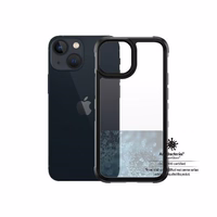 PanzerGlass ClearCase iPhone 13 Mini 5.4" juodas Antibacterial Military grade SilverBullet 0318