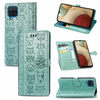 Dėklas Cat-Dog Samsung A155 A15 4G/A156 A15 5G žalias