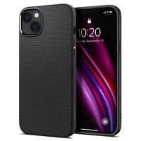 Spigen Liquid Air dėklas telefonui iPhone 14 Plus - matinis juodas