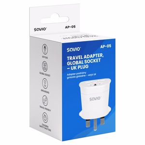 Savio AP-05 maitinimo adapteris / inverteris Vidaus 2500 W Balta