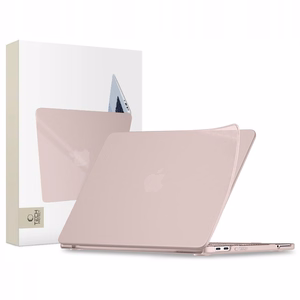 Tech-Protect Softshell deklas MacBook 13 colio 2026, matinis rožinis