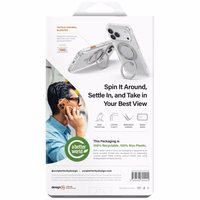 Uniq Swivix pasukamas 360° stovo dėklas telefonui iPhone Air - auksinis