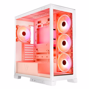 Modecom Volcano SPACE APEX ARGB MIDI „Midi Tower“ Balta