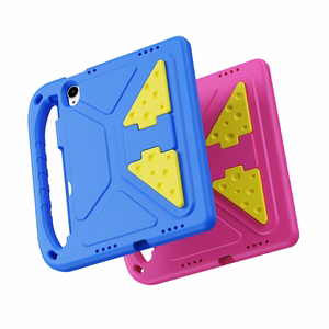 Dėklas Dux Ducis Puff Apple iPad 10.9 2022/iPad 11 2025 rožinis