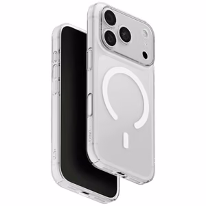 Uniq Hybrid Maglick Charging Airsuit dėklas iPhone 18 Pro / 17 Pro – skaidrus