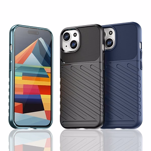 Armored iPhone 15 Thunder dėklas - mėlynas