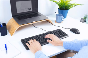 Trust Primo klaviatūra USB QWERTY Anglų (JAV) Juoda