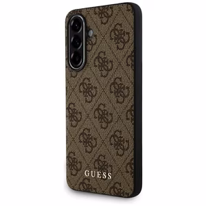 Guess 4G Metal Gold Logo чехол Samsung Galaxy A36 - коричневый
