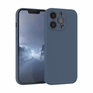 Case Liquid Silicone 1.5mm Xiaomi Redmi 9A/9AT dark blue