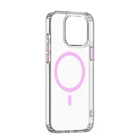 Etteri Spalvotos Mag dėklas (m) telefonui iPhone 15 Pro Max 6,7 rožinis (m)