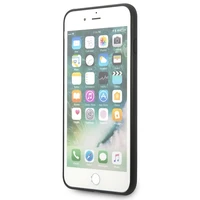 Karl Lagerfeld Saffiano Karl&Choupette Galvos dėklas telefonui iPhone 7 Plus / iPhone 8 Plus - juodas