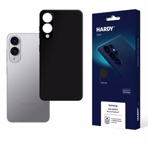 3mk Hardy Silicone MagCase dėklas telefonui Samsung Galaxy S25 Edge - juodas