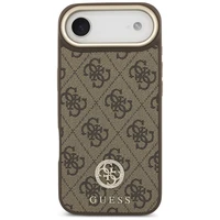Guess 4G Strass Logo Magnetinis dėklas telefonui iPhone Air - ruda