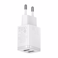 Baseus įkroviklis Compact 2 x USB baltas 10,5w
