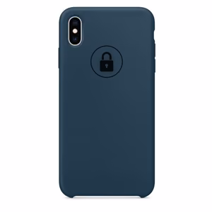 Dėklas "Silicone Case" skirtas iPhone X (XS) / Pacific Green / su įpakavimu