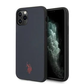 US Polo Assn. Polo Type Collection iPhone 11 Pro Max dėklas - tamsiai mėlynas