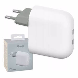 Įkroviklis Google GA09856-EU baltas 67W su pakuote / 100% originalus /