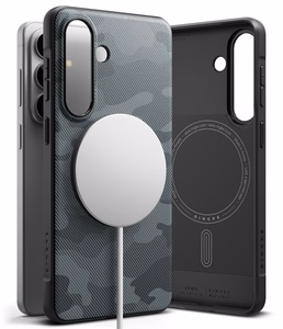 Ringke Onyx Magsafe Dėklas for Samsung Galaxy S26 - pilkas and juodas